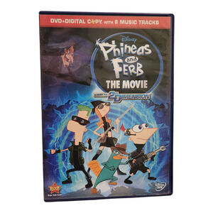 Phineas and Ferb The Movie Across the 2nd Dimension w/‎ Bonus Disc